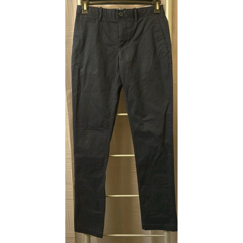 Original Penguin By Munsingwear Men's Navy Blue Slim Stretch Pants  Chinos 28x32